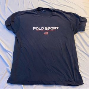 Polo Sport Tshirt - Navy L